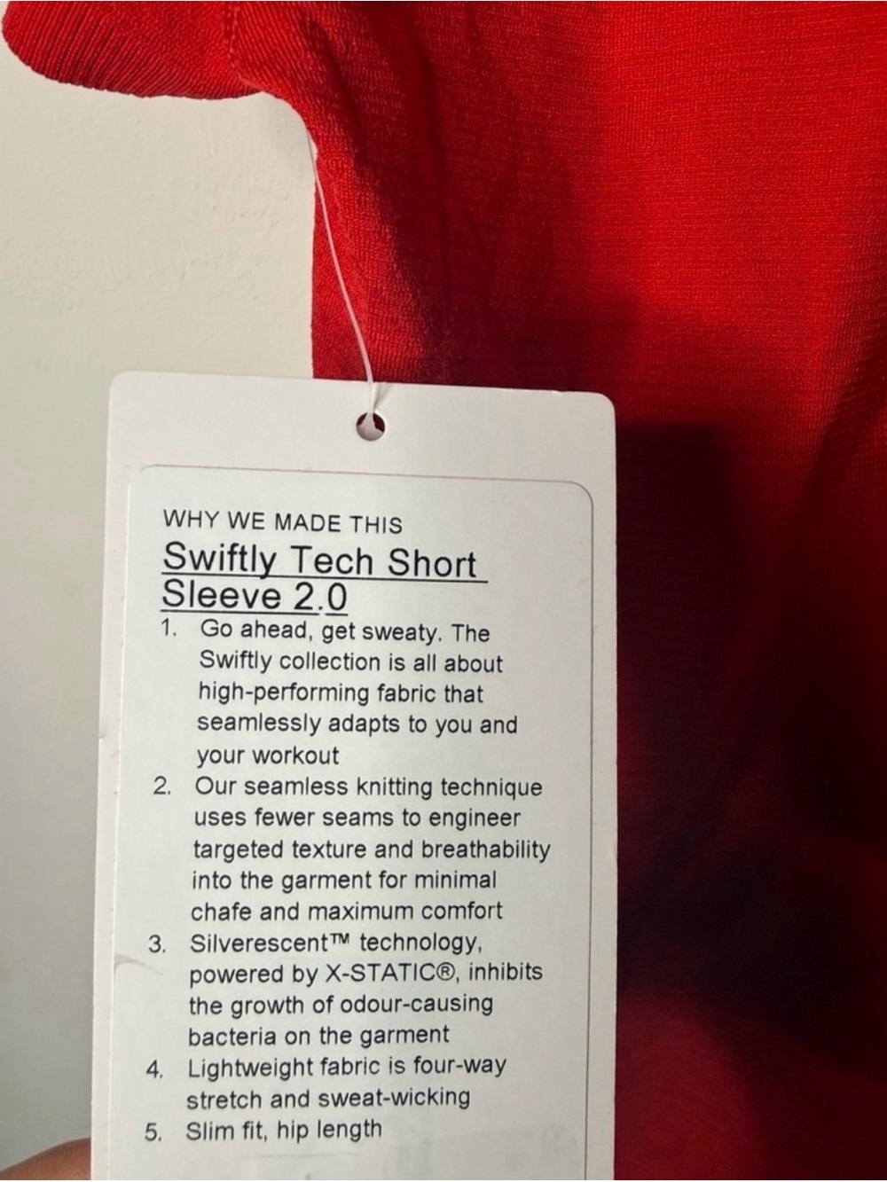 Lululemon Swiftly Tech Short Sleeve 2.0 - Picture 4 of 4